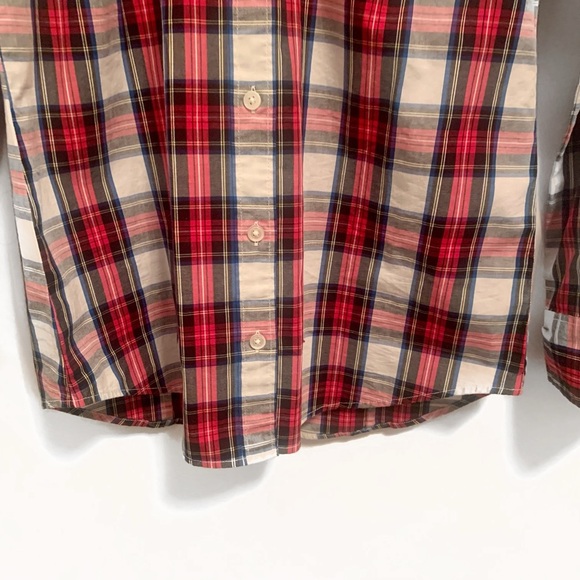 J.Crew Factory - Plaid cotton poplin shirt in signature fit- XS NWT - Picture 8 of 15
